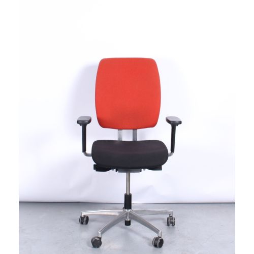 Kembo M9 bureaustoel, oranje/zwart