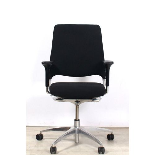 Drabert Salida bureaustoel, zwart-chrome