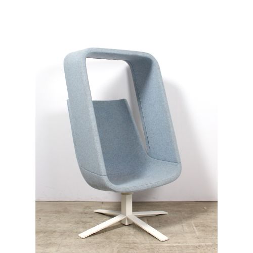 Haworth Windowseat design fauteuil, lichtblauw