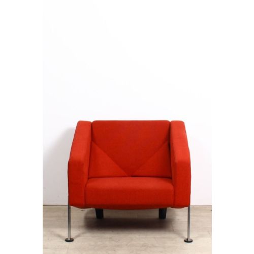 Fritz Hansen Decision Chair design fauteuil, rood