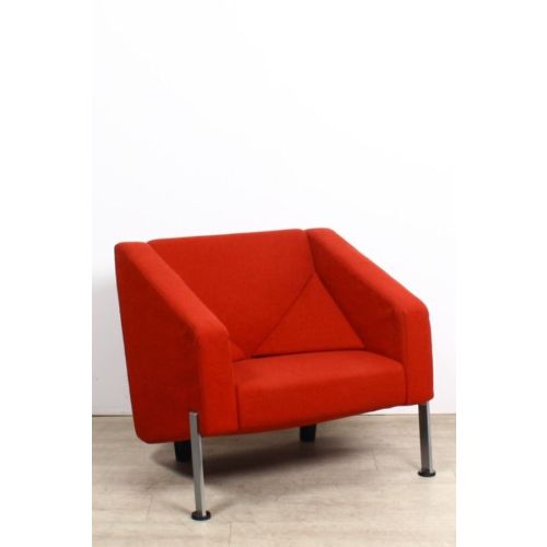 Fritz Hansen Decision Chair design fauteuil, rood