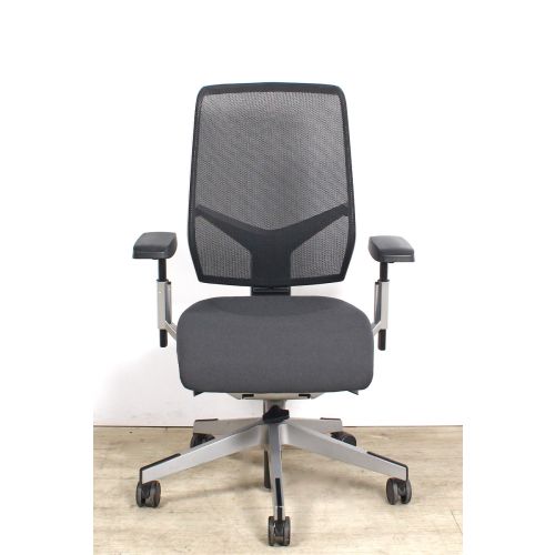 Giroflex 68 bureaustoel, antraciet-aluminium