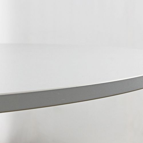 Voortman tafel, rond model, 120cm diameter, aluminium-grijs