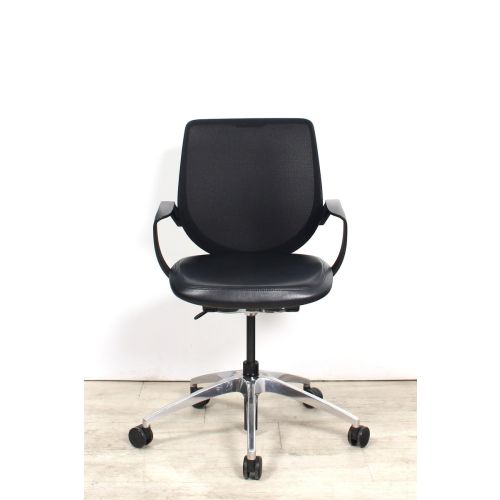 Giroflex 313 bureaustoel, zwart-chrome