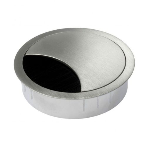 Kabeldoos, metaal rond design, diameter 80mm