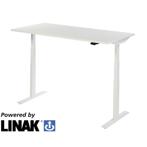 Linak PLUS elektrisch zit/sta bureau, 200x80 cm