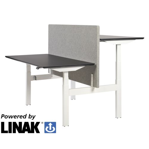 Linak PLUS zit/sta duo opstelling, 180x80cm