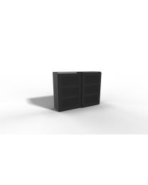 Slide & Go schuifdeurkast, 120x160 cm, 2-delig, akoestisch, zelf samenstellen