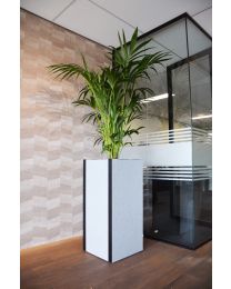 Akoestische plantenbak, voor kunst en hydrocultuur planten, 46,5 x 46,5 x 110 cm