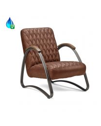 Design fauteuil Levy, ECO-leder