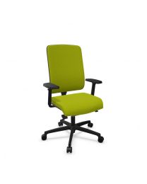 FLEXi bureaustoel EN1335, volledig gestoffeerd, zelf configureerbaar