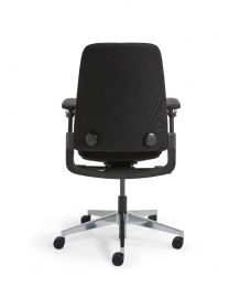 Custom Dynamic NPR bureaustoel, met gestoffeerde rug