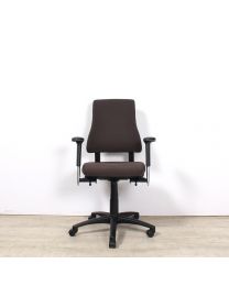 BMA Axia Office bureaustoel, NPR1813, 8N armleuningen, bruin-zwart