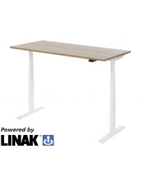 Linak PLUS elektrisch zit/sta bureau, 200x100 cm