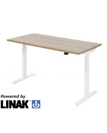 Linak PLUS elektrisch zit/sta bureau, 200x100 cm