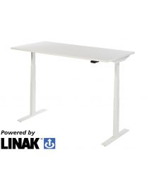 Linak PLUS elektrisch zit/sta bureau, 140x80 cm