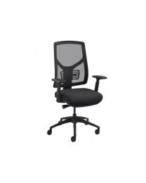 Mentha bureaustoel EN1335, zwart