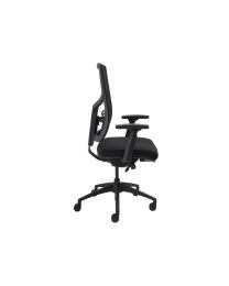 Mentha bureaustoel EN1335, zwart