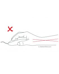 HandShake Mouse VS4 Draadloos - linkshandig of rechtshandig