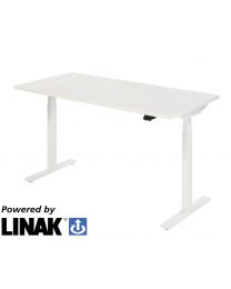 Linak PLUS elektrisch zit/sta bureau, 140x80 cm