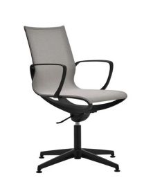 Zero G kantoorstoel, met armleuningen en rugleuning van ademend mesh