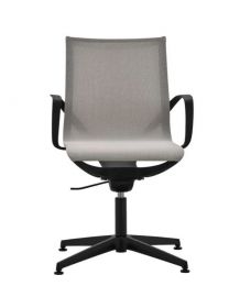 Zero G kantoorstoel, met armleuningen en rugleuning van ademend mesh