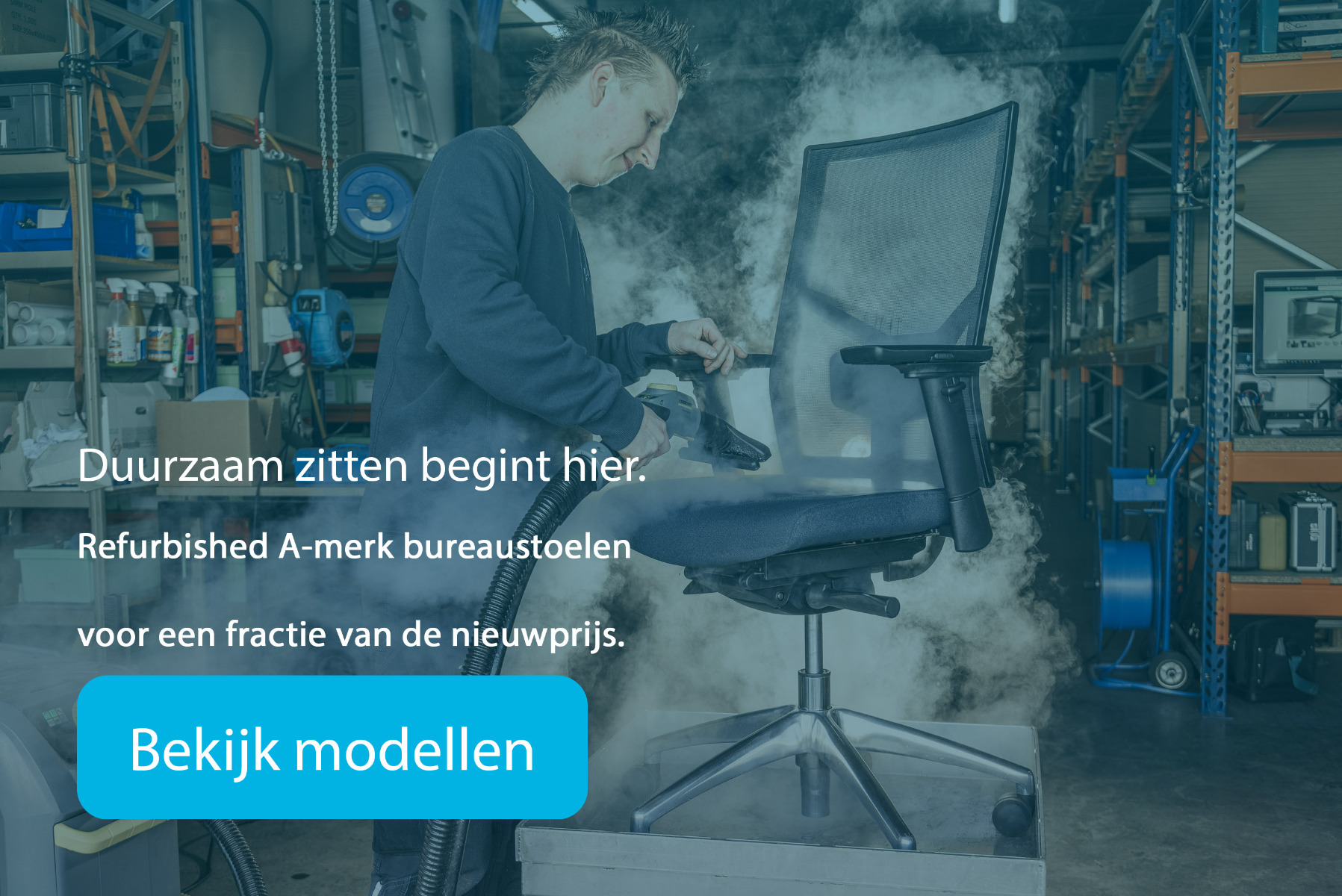 Refurbished A-merk bureaustoelen